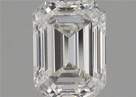 Diamond Natural 1,7Ct G-SI1 Emerald - GIA2217939808 1