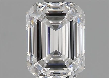 Diamond Natural 1,55Ct F-VS2 Emerald - GIA2206156253 1