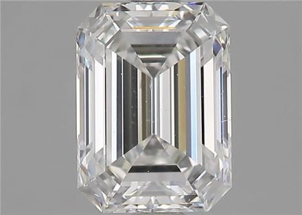 Diamond Natural 1,6Ct F-SI1 Emerald - GIA2191173670 1