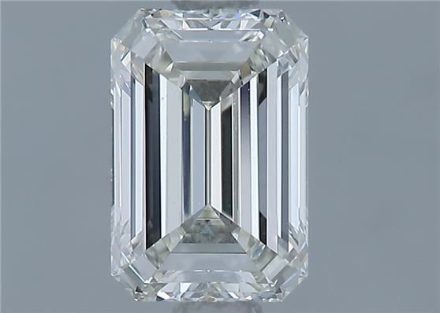 Diamond Natural 1Ct J-VVS2 Emerald - GIA7498389946 1