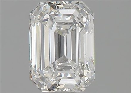Diamond Natural 0,96Ct F-SI1 Emerald - GIA7292255318 1