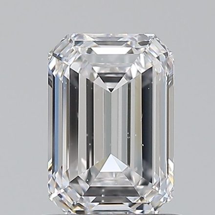 Diamond Natural 0,9Ct D-VS2 Emerald - GIA2497272063 1