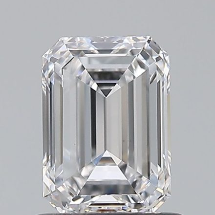 Diamond Natural 0,9Ct D-VS1 Emerald - GIA6492145144 1