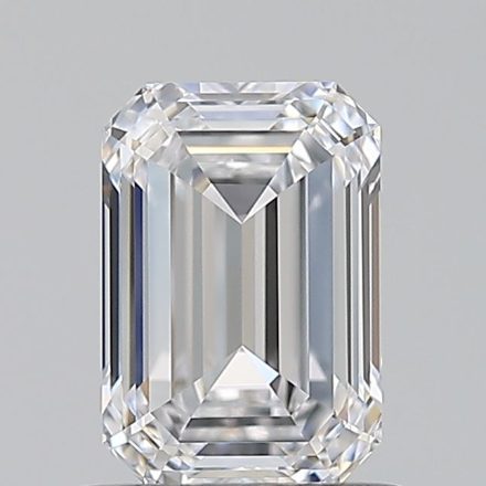 Diamond Natural 0,9Ct D-VS2 Emerald - GIA3495568715 1