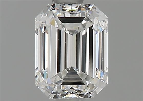 Diamond Natural 0,9Ct F-SI1 Emerald - GIA6212086619 1