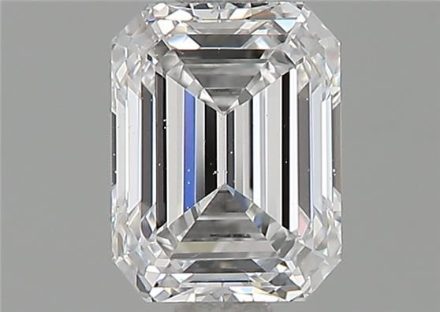 Diamond Natural 0,92Ct D-VS2 Emerald - GIA6177733410 1