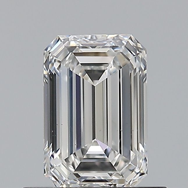 Diamond Natural 0,7Ct F-VS2 Emerald - GIA7531221374 1