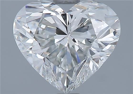 Diamond Natural 1,83Ct H-SI1 Heart - GIA6441967345 1