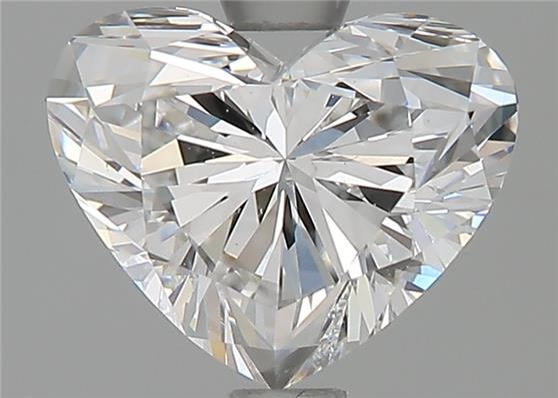 Diamond Natural 1,55Ct E-VS2 Heart - GIA1217785010 1