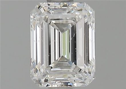 Diamond Natural 1Ct F-SI1 Emerald - GIA2227233461 1