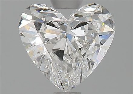 Diamond Natural 1,01Ct F-SI2 Heart - GIA6432313849 1