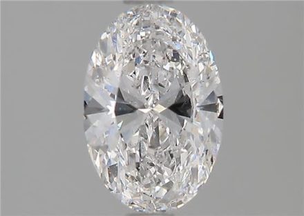 Diamond Natural 1,01Ct D-SI1 Oval - GIA6442538118 1