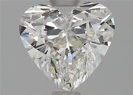 Diamond Natural 1,01Ct G-SI2 Heart - GIA7408514123 1