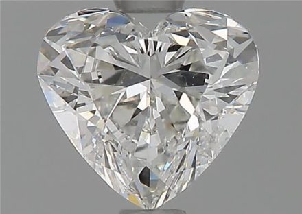 Diamond Natural 1,01Ct G-SI1 Heart - GIA6422263521 1
