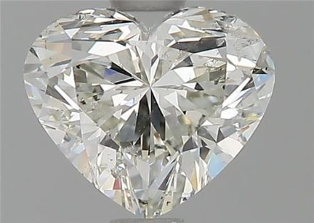 Diamond Natural 1Ct J-SI2 Heart - GIA1407077836 1
