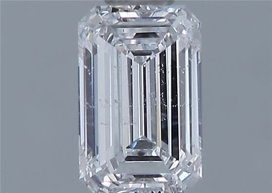 Diamond Natural 0,5Ct D-SI2 Emerald - GIA7366120283 1