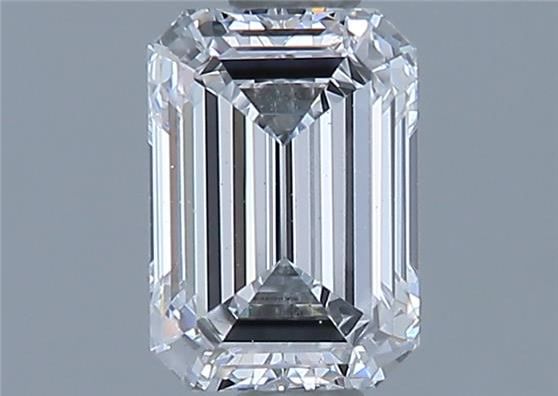 Diamond Natural 0,69Ct D-VS2 Emerald - GIA6485049056 1