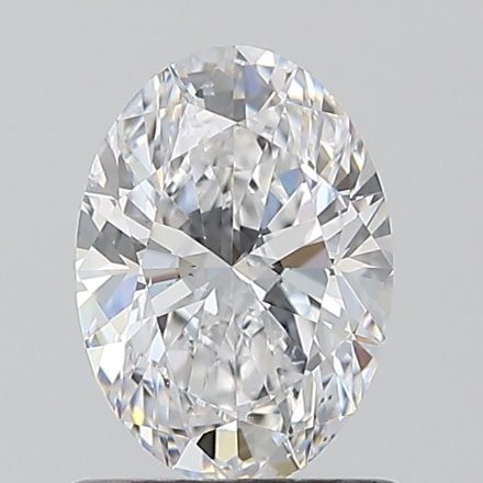 Diamond Natural 0,9Ct D-SI1 Oval - GIA2517102945 1