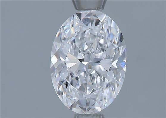 Diamond Natural 0,9Ct D-SI1 Oval - GIA3475930802 1