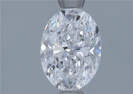Diamond Natural 0,9Ct D-SI1 Oval - GIA3475930802 1