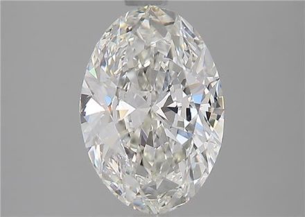 Diamond Natural 1,7Ct G-VVS1 Oval - GIA7406293038 1