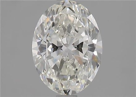 Diamond Natural 1,6Ct G-VVS2 Oval - GIA3365730585 1