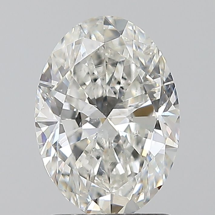 Diamond Natural 1,7Ct H-SI2 Oval - GIA5523788203 1
