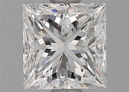 Diamond Natural 0,91Ct F-VS2 Princess - GIA6455364292 1