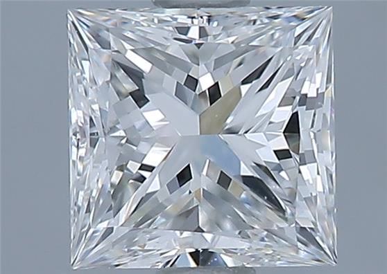 Diamond Natural 0,9Ct F-VVS2 Princess - GIA5433406021 1