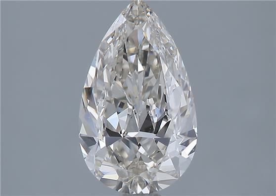 Diamond Natural 1,3Ct J-IF Pear - GIA2496119010 1