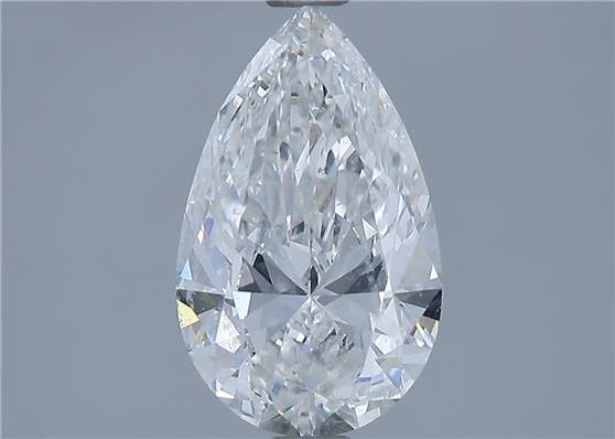 Diamond Natural 1,58Ct F-SI2 Pear - GIA2456851611 1