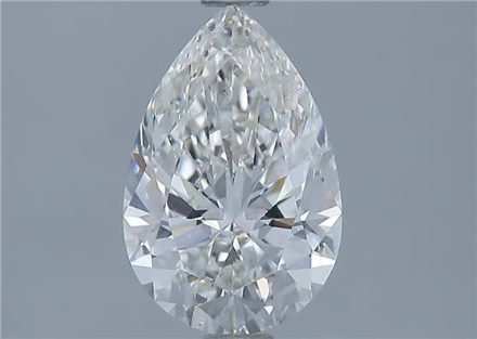 Diamond Natural 1,5Ct G-SI1 Pear - GIA6432350460 1