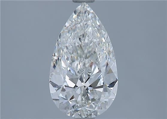 Diamond Natural 1,57Ct H-SI1 Pear - GIA1433343432 1