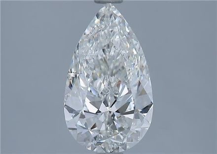 Diamond Natural 1,57Ct H-SI1 Pear - GIA1433343432 1