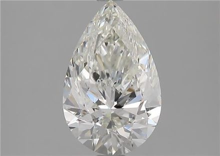 Diamond Natural 1,5Ct I-SI2 Pear - GIA7456770348 1