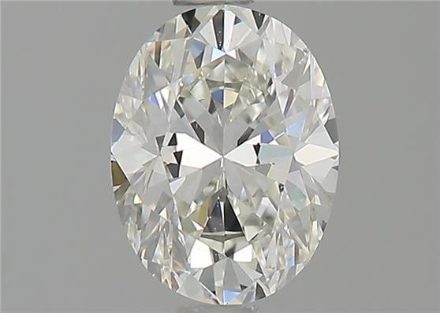Diamond Natural 1Ct G-VVS1 Oval - GIA2125641657 1