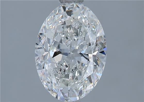 Diamond Natural 1,51Ct H-SI2 Oval - GIA7451259245 1