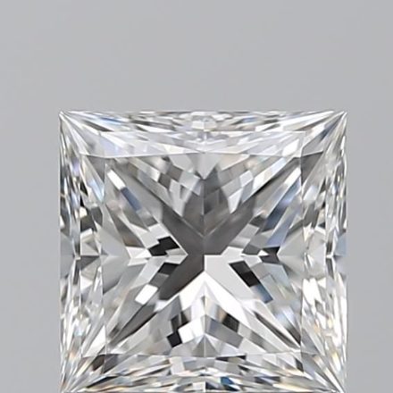 Diamond Natural 1,06Ct F-VVS2 Princess - GIA2235700614 1