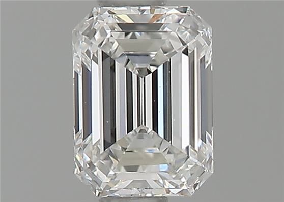 Diamond Natural 0,55Ct F-VS2 Emerald - GIA5222422920 1