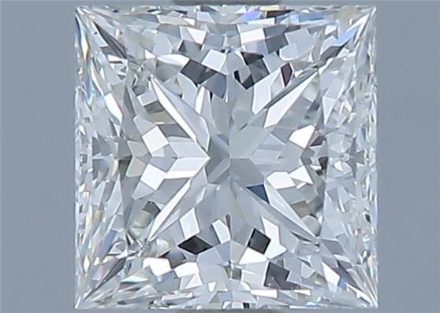 Diamond Natural 0,91Ct G-VVS1 Princess - GIA6462398857 1