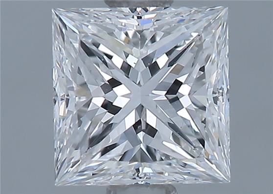 Diamond Natural 0,9Ct E-VS2 Princess - GIA6502108361 1
