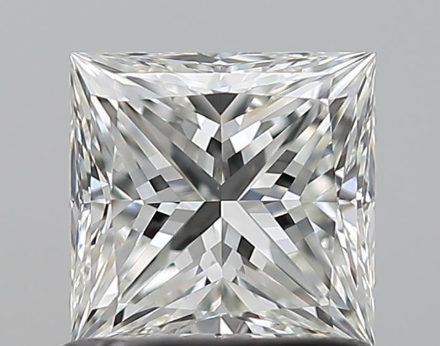 Diamond Natural 0,9Ct G-VS1 Princess - GIA6472972245 1