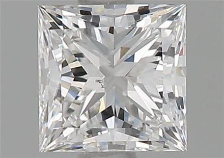 Diamond Natural 0,9Ct E-SI1 Princess - GIA1225554265 1