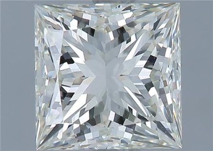Diamond Natural 1,64Ct K-VVS1 Princess - GIA7498965557 1