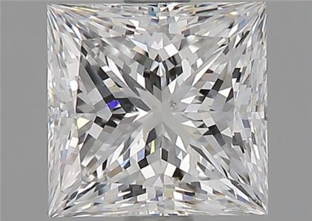Diamond Natural 1,54Ct F-SI1 Princess - GIA2151912877 1