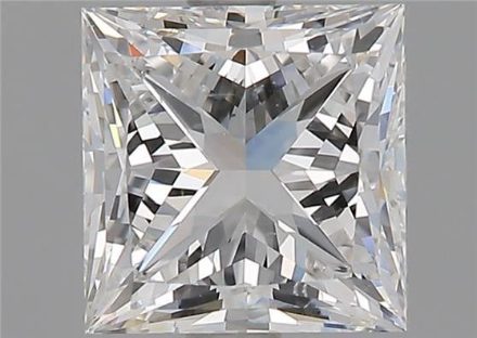 Diamond Natural 1,84Ct F-SI1 Princess - GIA2217198265 1
