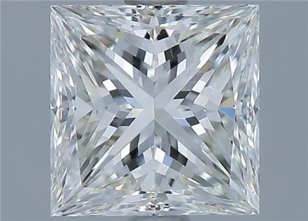 Diamond Natural 1,92Ct I-VS1 Princess - GIA7466564270 1