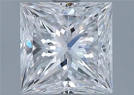 Diamond Natural 1,5Ct E-VS2 Princess - GIA6435066977 1