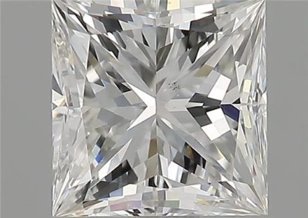 Diamond Natural 1,52Ct F-VS2 Princess - GIA7141708970 1