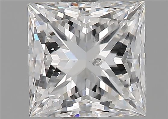 Diamond Natural 1,45Ct E-SI2 Princess - GIA5221817625 1